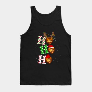 Lion Ho Ho Ho Christmas Tank Top